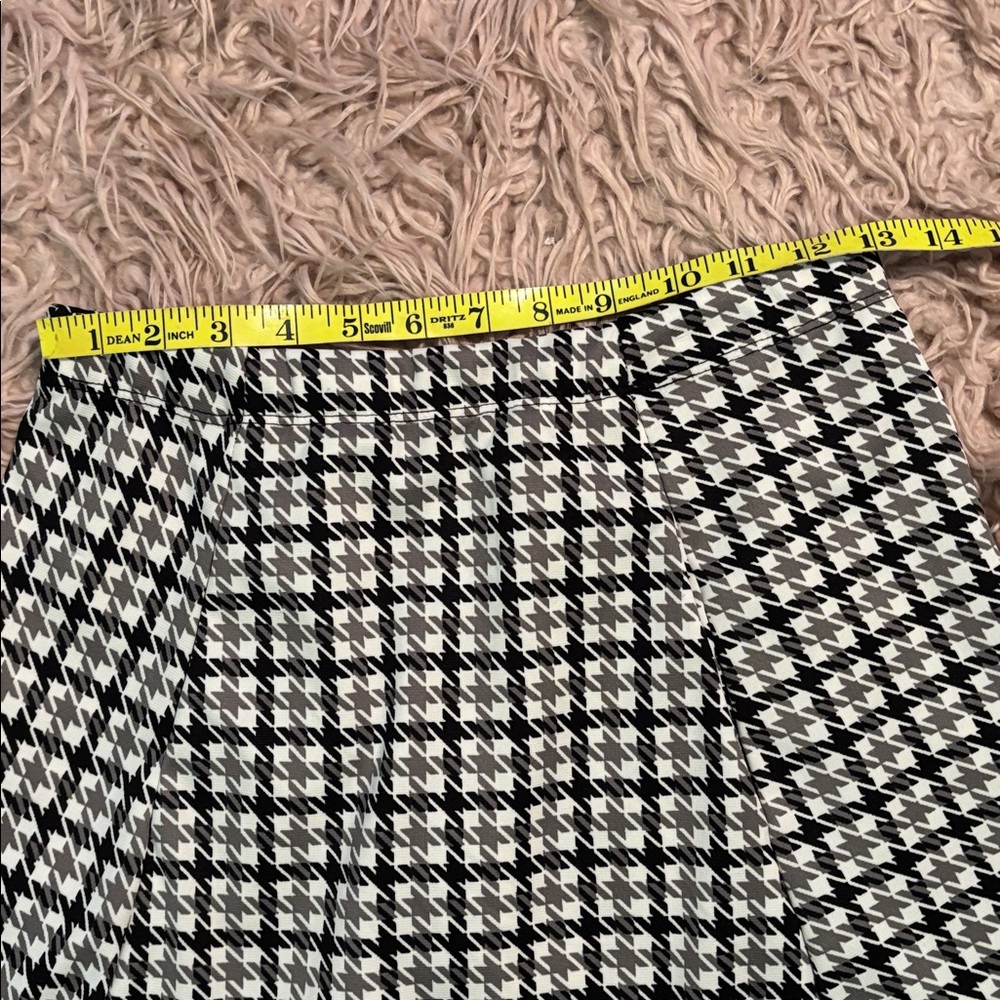 Jolie & Joy (Nordstrom) Houndstooth Mini Skater Skirt - Picture 7 of 9